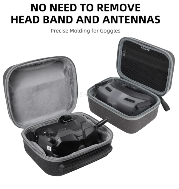 Sunnylife Storage Bag for DJI Avata Drone Bag Box Portable Handbag Carrying Case For DJI Googles 2/FPV Goggles V2 Accessories - Image 3