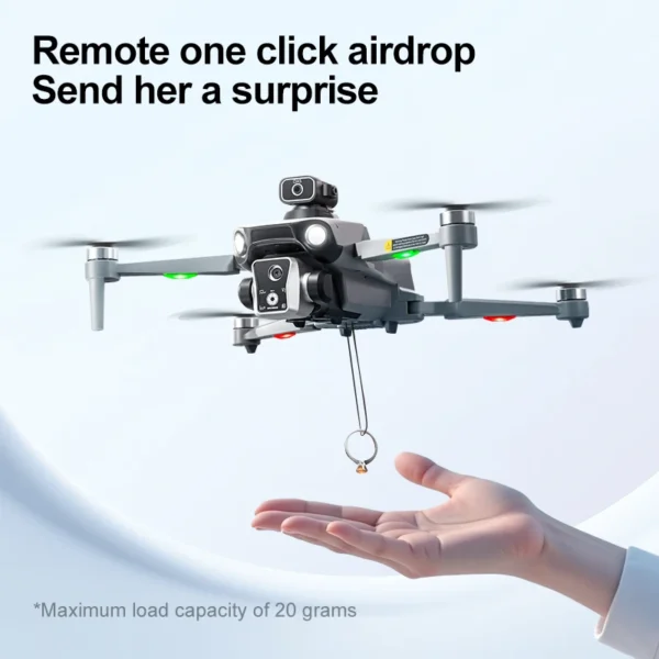 2025 K19 MAX GPS Drone Fishing Air Drop Automatic Turnaround 5G Screen Obstacle Avoidance Drone Professional Camera FPV Dron - Image 4