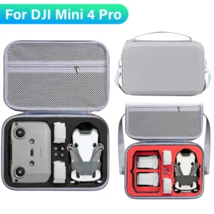 Portable Storage Bag For DJI Mini 4 Pro Travel Shoulder Box Carrying Case For DJI RC N2 Remote Control Drone Accessories