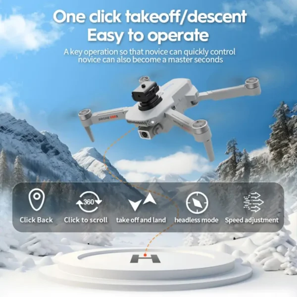 Drone with Obstacle Avoidance Camera Drone High-tech Remote Control Drone with Dual Cameras Obstacle for Kids for Beginners - Image 3